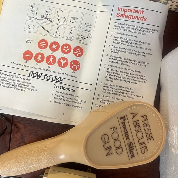 Vintage Proctor-Silex Electric Food Gun - Picture 4 of 8